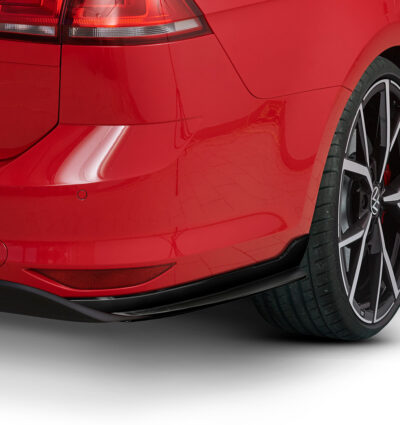 Diffuseur / Ajout de parechoc arrière pour VW Golf 7 (Typ AU) break (toutes carrosseries préfacelift) (2013-2017) - Fabriqué en ABS (6 finitions au choix)