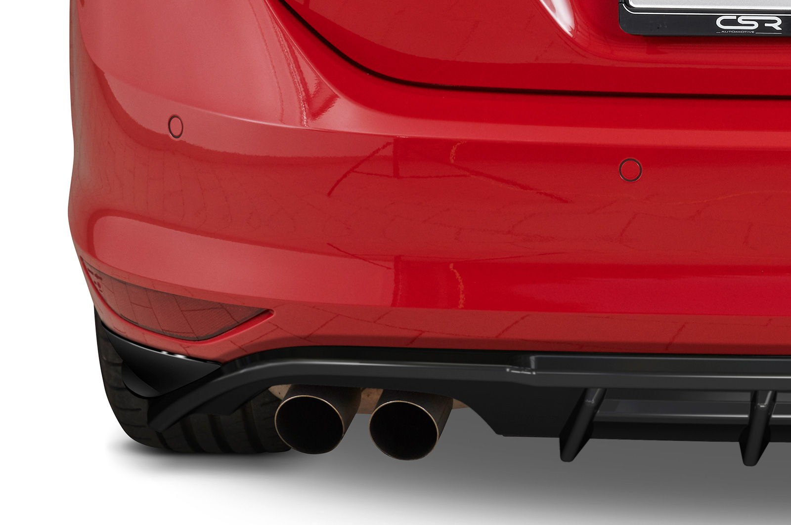 Diffuseur / Ajout de parechoc arrière pour VW Golf 7 (Typ AU) break (toutes carrosseries préfacelift) (2013-2017) - Fabriqué en ABS (6 finitions au choix)