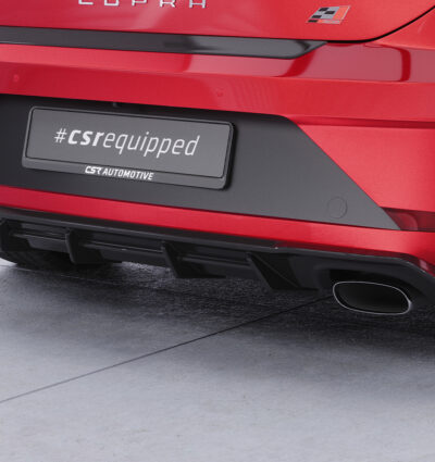 Diffuseur / Ajout de parechoc arrière pour Seat Leon III Typ 5F Cupra (2017-2020) - Fabriqué en ABS (6 finitions au choix)