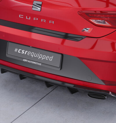 Diffuseur / Ajout de parechoc arrière pour Seat Leon III Typ 5F Cupra (2017-2020) - Fabriqué en ABS (6 finitions au choix)