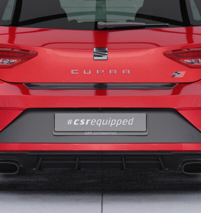 Diffuseur / Ajout de parechoc arrière pour Seat Leon III Typ 5F Cupra (2017-2020) - Fabriqué en ABS (6 finitions au choix)
