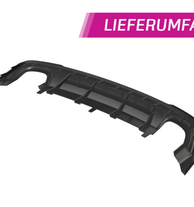 Diffuseur / Ajout de parechoc arrière pour Seat Leon III Typ 5F Cupra (2017-2020) - Fabriqué en ABS (6 finitions au choix)