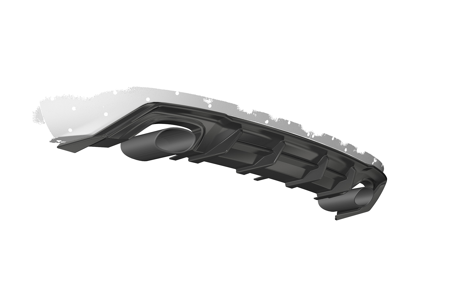 Diffuseur / Ajout de parechoc arrière pour Seat Leon III Typ 5F Cupra (2017-2020) - Fabriqué en ABS (6 finitions au choix)