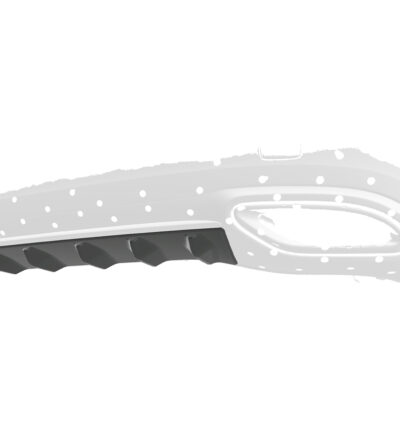 Diffuseur / Ajout de parechoc arrière pour Mercedes Benz Classe A (W177) toutes carrosseries (depuis 2018) - Fabriqué en ABS (6 finitions au choix)