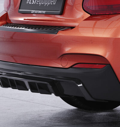 Diffuseur / Ajout de parechoc arrière pour BMW Série 2 F22 / F23 Pack M (11/2013-06/2021) - Fabriqué en ABS (6 finitions au choix)