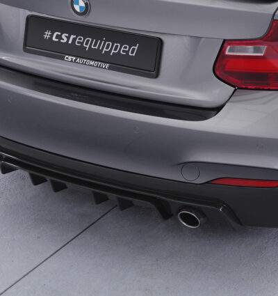 Diffuseur / Ajout de parechoc arrière pour BMW Série 2 F22 / F23 Pack M (11/2013-06/2021) - Fabriqué en ABS (6 finitions au choix)