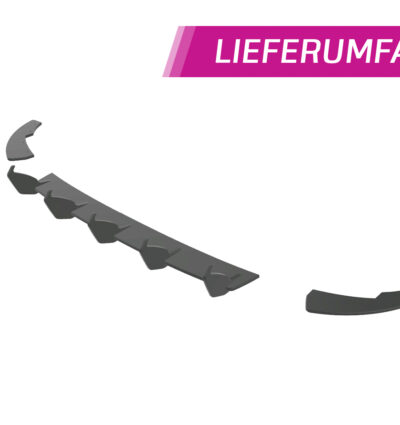 Diffuseur / Ajout de parechoc arrière pour VW Golf 7 (Typ AU) finition de base (08/2012-02/2017) - Fabriqué en ABS 10mm (à peindre ou polir)
