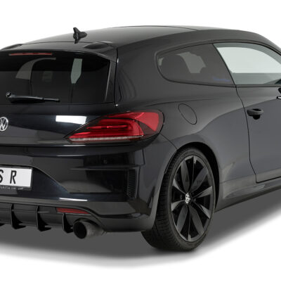Diffuseur / Ajout de parechoc arrière pour VW Scirocco 3 R (facelift) (2014-2017) - Fabriqué en ABS 10mm (à peindre ou polir)