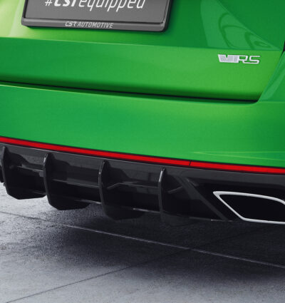 Diffuseur / Ajout de parechoc arrière pour Skoda Octavia 3 Typ 5E RS break (2013-2019) - Fabriqué en ABS 10mm (à peindre ou polir)