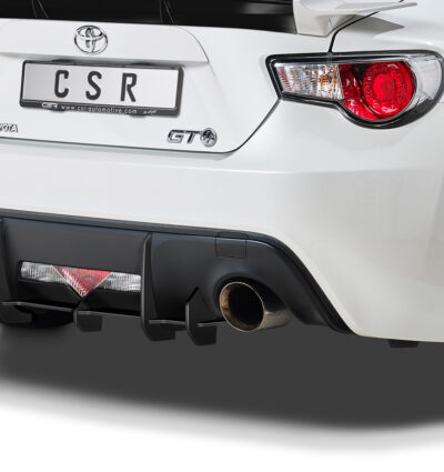 Diffuseur / Ajout de parechoc arrière pour Toyota GT86 toutes carrosseries (2012-2016) - Fabriqué en ABS 10mm (à peindre ou polir)