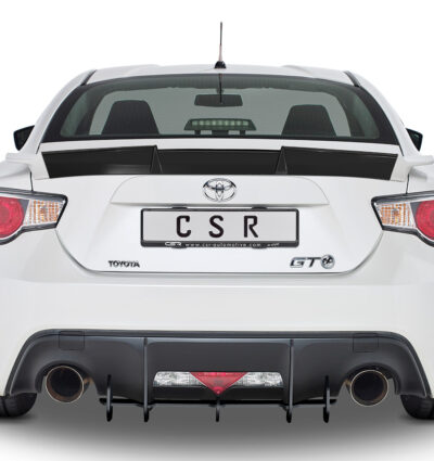 Diffuseur / Ajout de parechoc arrière pour Toyota GT86 toutes carrosseries (2012-2016) - Fabriqué en ABS 10mm (à peindre ou polir)