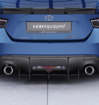 Diffuseur / Ajout de parechoc arrière pour Toyota GT86 toutes carrosseries (2012-2016) - Fabriqué en ABS 10mm (à peindre ou polir)