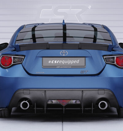 Diffuseur / Ajout de parechoc arrière pour Toyota GT86 toutes carrosseries (2012-2016) - Fabriqué en ABS 10mm (à peindre ou polir)