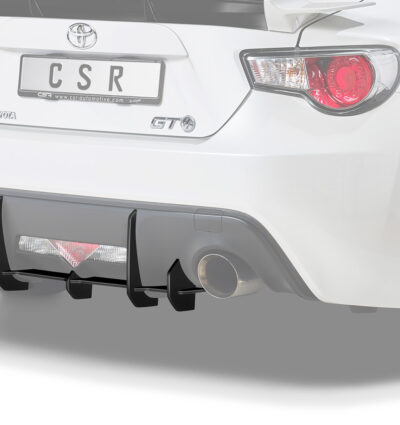 Diffuseur / Ajout de parechoc arrière pour Toyota GT86 toutes carrosseries (2012-2016) - Fabriqué en ABS 10mm (à peindre ou polir)