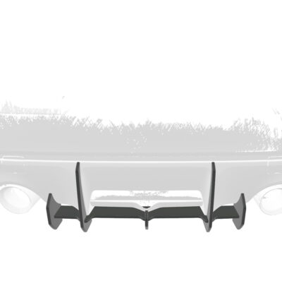 Diffuseur / Ajout de parechoc arrière pour Toyota GT86 toutes carrosseries (2012-2016) - Fabriqué en ABS 10mm (à peindre ou polir)