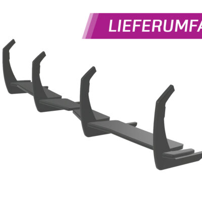 Diffuseur / Ajout de parechoc arrière pour Hyundai i30N Fastback (depuis 2018) - Fabriqué en ABS 10mm (à peindre ou polir)