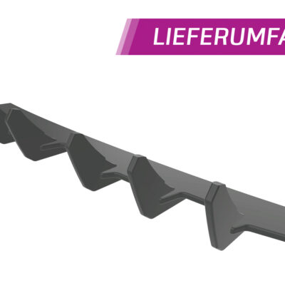 Diffuseur / Ajout de parechoc arrière pour VW Golf 7 (Typ AU) GTI (08/2012-02/2017) - Fabriqué en ABS 10mm (à peindre ou polir)