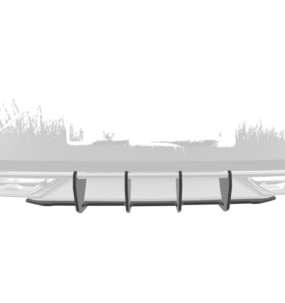 Diffuseur / Ajout de parechoc arrière pour Seat Leon 4 (Typ KL) toutes carrosseries (depuis 2020) - Fabriqué en ABS 10mm (à peindre ou polir)