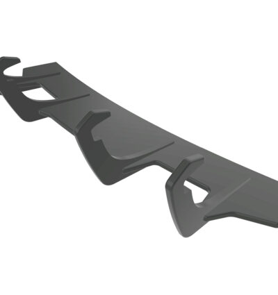 Diffuseur / Ajout de parechoc arrière pour VW Polo 5 (Typ 6R) R-Line (2009-2014) - Fabriqué en ABS 10mm (à peindre ou polir)