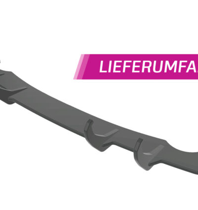 Diffuseur / Ajout de parechoc arrière pour VW Polo 5 (Typ 6R) finition de base (2009-2014) - Fabriqué en ABS 10mm (à peindre ou polir)