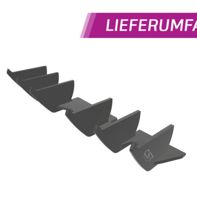 Diffuseur / Ajout de parechoc arrière pour VW Passat B7 Typ 3C break finition de base (08/2010-10/2014) - Fabriqué en ABS 10mm (à peindre ou polir)