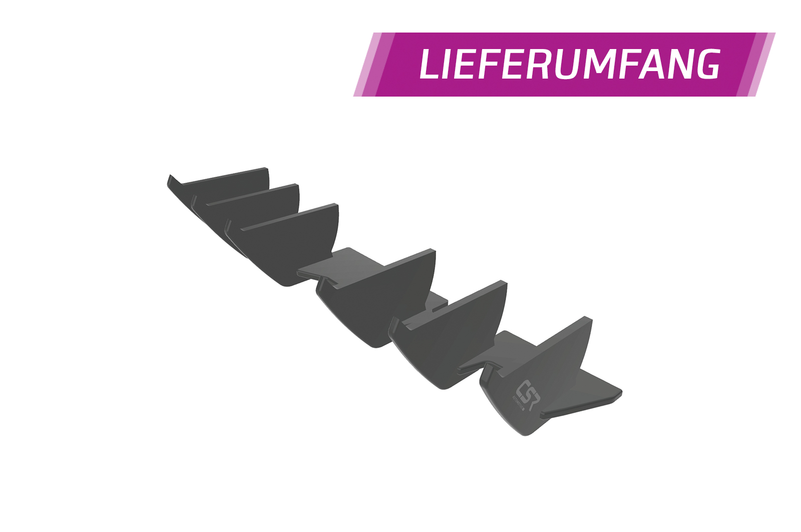 Diffuseur / Ajout de parechoc arrière pour VW Passat B7 Typ 3C break finition de base (08/2010-10/2014) - Fabriqué en ABS 10mm (à peindre ou polir)
