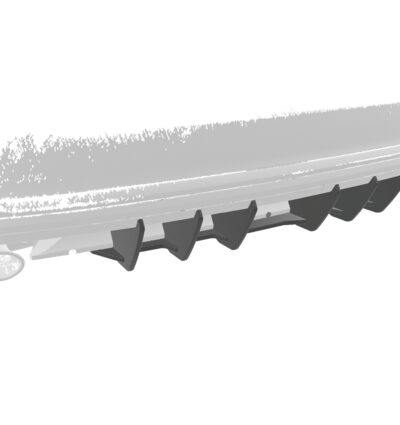 Diffuseur / Ajout de parechoc arrière pour VW Passat B7 Typ 3C break finition de base (08/2010-10/2014) - Fabriqué en ABS 10mm (à peindre ou polir)