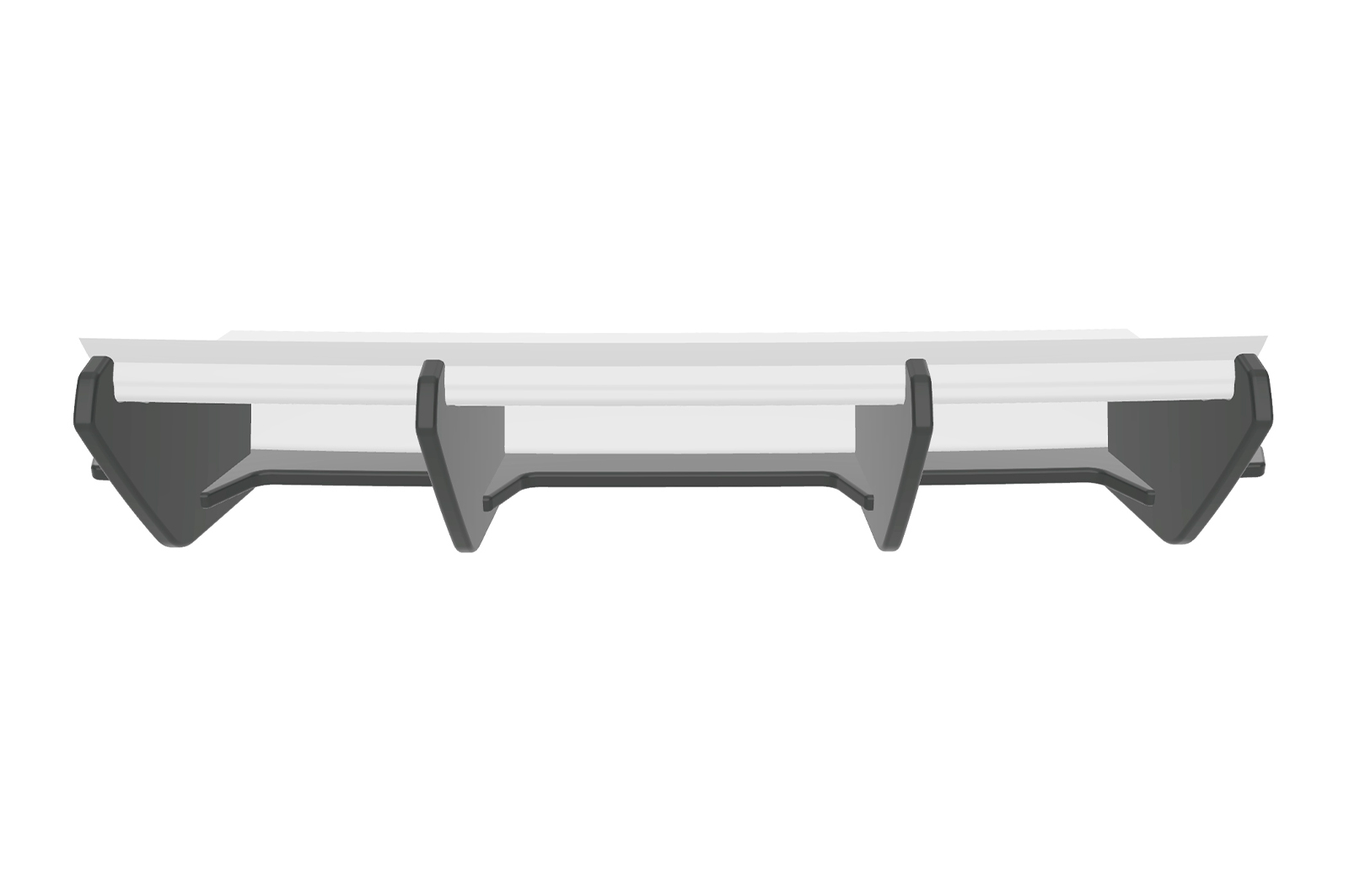 Diffuseur / Ajout de parechoc arrière pour VW Golf 7 (Typ AU) break finition de base (facelift) (2017-2020) - Fabriqué en ABS 10mm (à peindre ou polir)