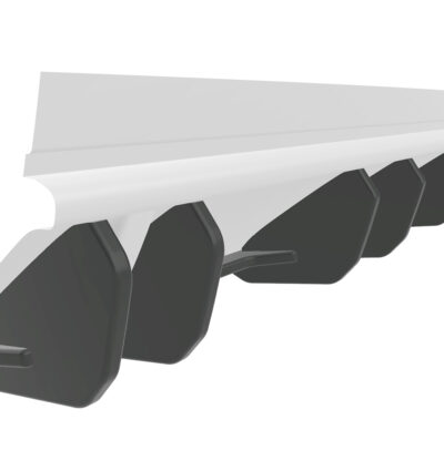 Diffuseur / Ajout de parechoc arrière pour VW Golf 7 (Typ AU) R (2013-2016) - Fabriqué en ABS 10mm (à peindre ou polir)