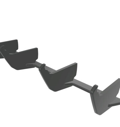 Diffuseur / Ajout de parechoc arrière pour VW Golf 7 (Typ AU) break R-Line (2013-2017) - Fabriqué en ABS 10mm (à peindre ou polir)