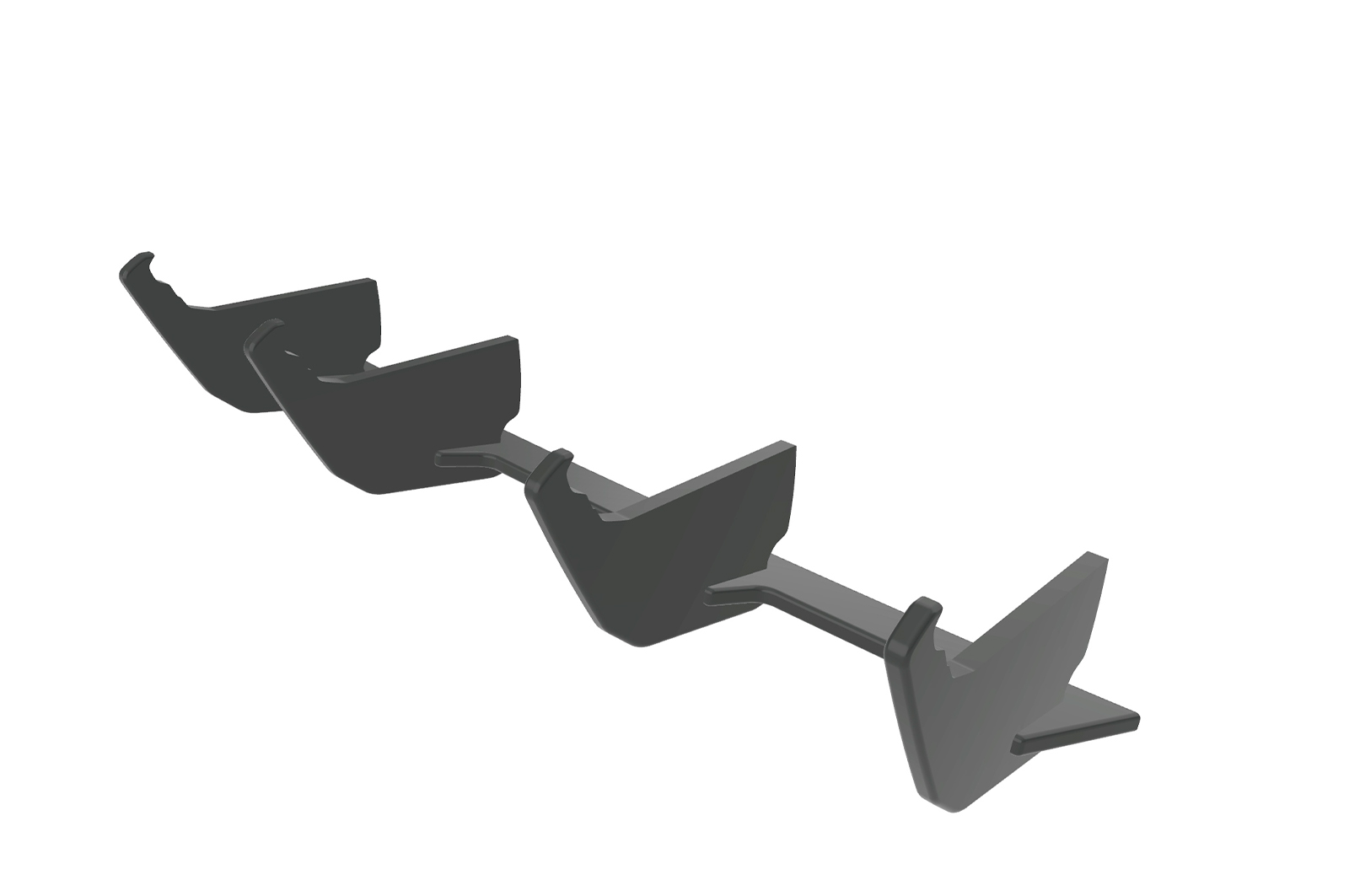 Diffuseur / Ajout de parechoc arrière pour VW Golf 7 (Typ AU) break R-Line (2013-2017) - Fabriqué en ABS 10mm (à peindre ou polir)
