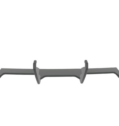 Diffuseur / Ajout de parechoc arrière pour VW Golf 7 (Typ AU) break R (facelift) (2017-2020) - Fabriqué en ABS 10mm (à peindre ou polir)
