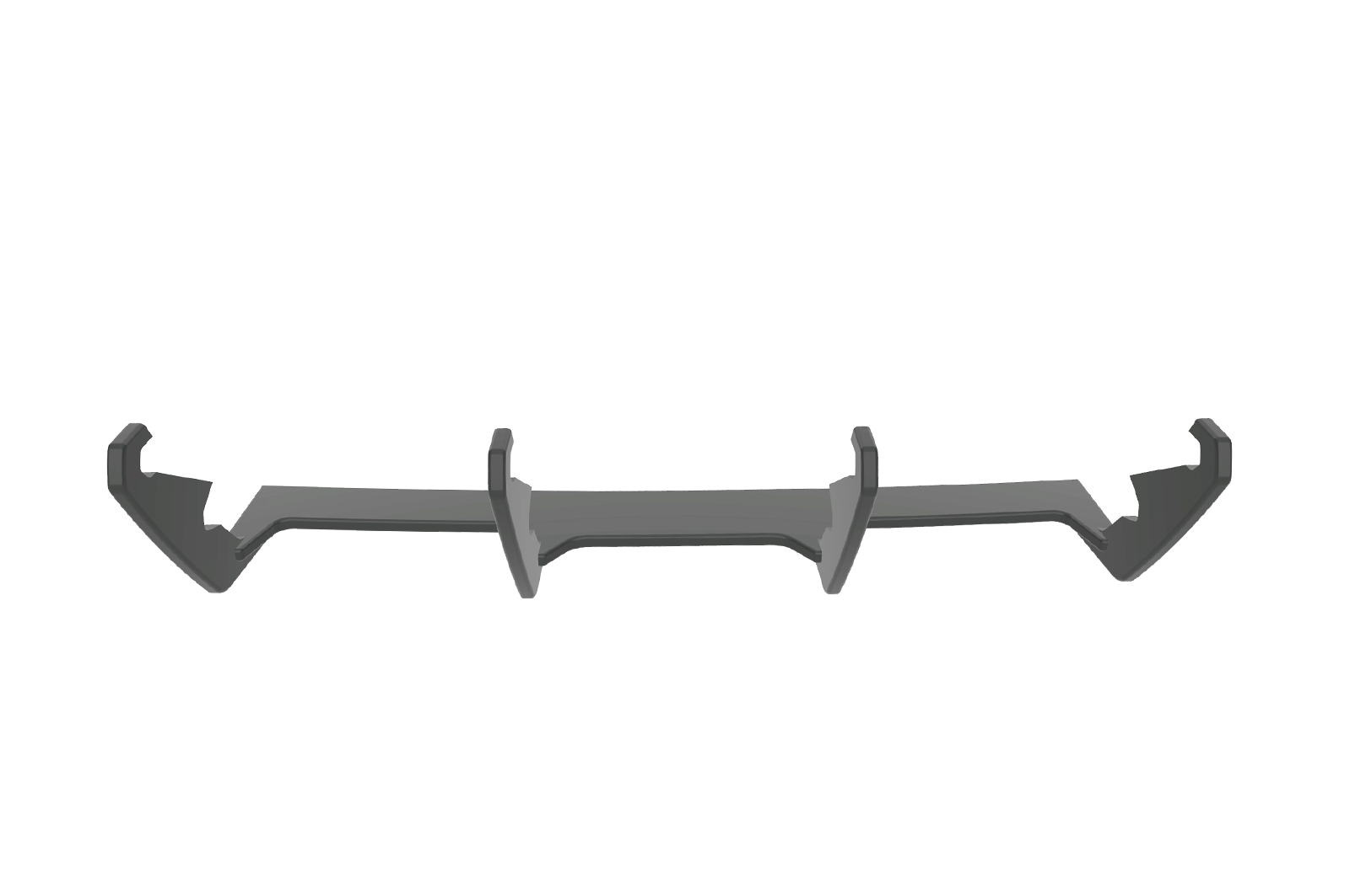 Diffuseur / Ajout de parechoc arrière pour VW Golf 7 (Typ AU) break R (facelift) (2017-2020) - Fabriqué en ABS 10mm (à peindre ou polir)