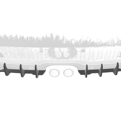 Diffuseur / Ajout de parechoc arrière pour Mini R55 / R56 / R57 Cooper S (2006-2016) - Fabriqué en ABS 10mm (à peindre ou polir)