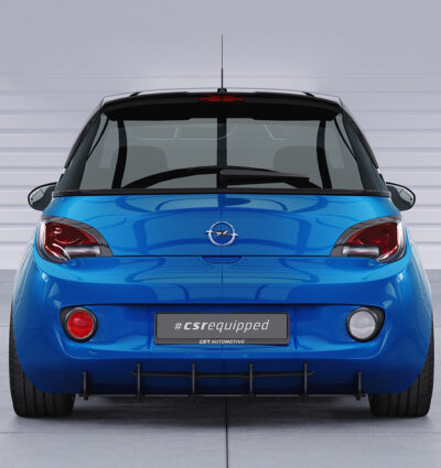 Diffuseur / Ajout de parechoc arrière pour Opel Adam toutes carrosseries (11/2012-05/2019) - Fabriqué en ABS 10mm (à peindre ou polir)