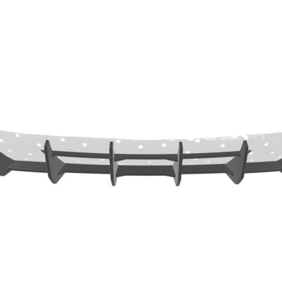 Diffuseur / Ajout de parechoc arrière pour Opel Adam toutes carrosseries (11/2012-05/2019) - Fabriqué en ABS 10mm (à peindre ou polir)