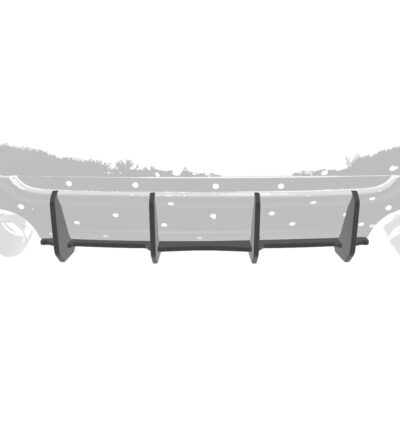 Diffuseur / Ajout de parechoc arrière pour BMW Série 3 E92 / E93 Pack M (2006-2010) - Fabriqué en ABS 10mm (à peindre ou polir)