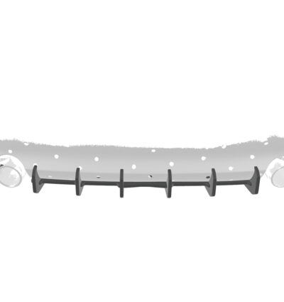 Diffuseur / Ajout de parechoc arrière pour BMW Série 3 E92 / E93 coupé et cabriolet (2006-2010) - Fabriqué en ABS 10mm (à peindre ou polir)