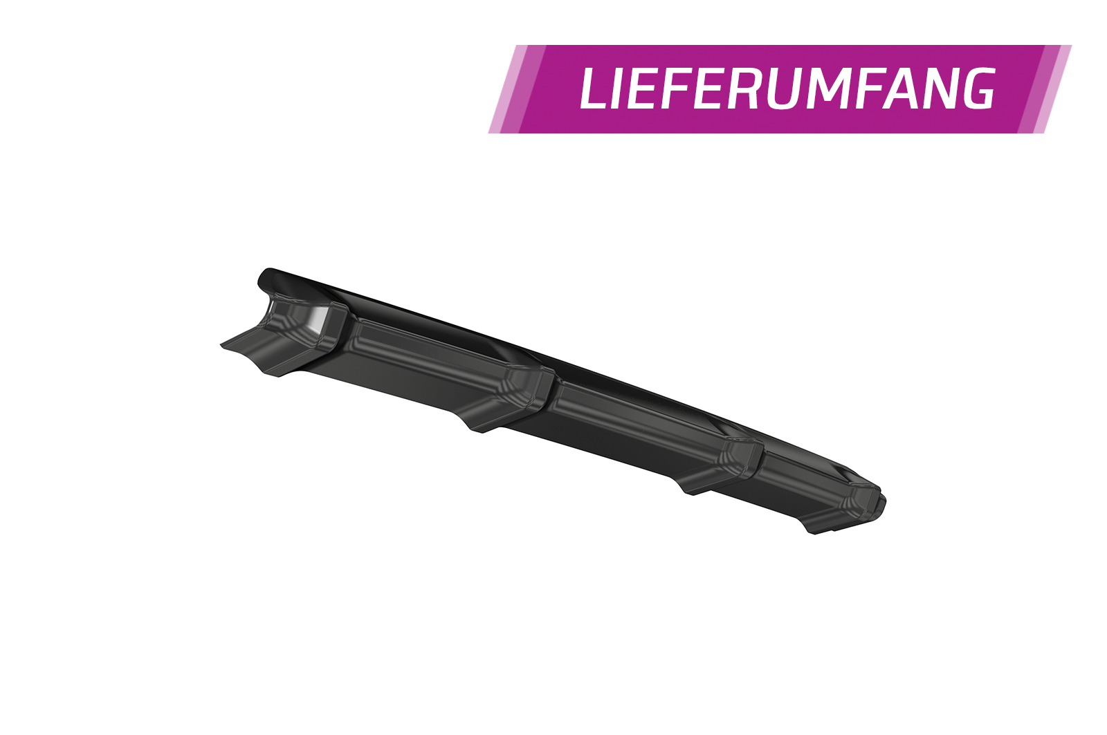 Diffuseur / Ajout de parechoc arrière pour VW Golf 8 (Typ CD) break finition de base / Style / Life / Active (depuis 2020) - Fabriqué en ABS (6 finitions au choix)