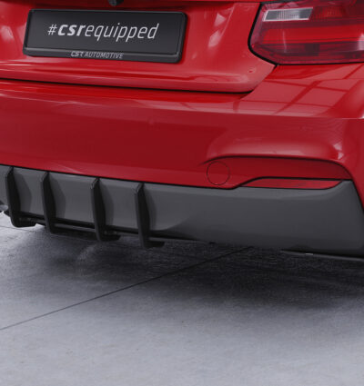 Diffuseur / Ajout de parechoc arrière pour BMW Série 2 F22 / F23 Pack M (2013-2021) - Fabriqué en ABS 10mm (à peindre ou polir)