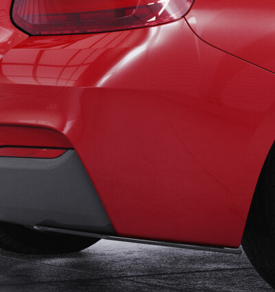 Diffuseur / Ajout de parechoc arrière pour BMW Série 2 F22 / F23 Pack M (2013-2021) - Fabriqué en ABS 10mm (à peindre ou polir)