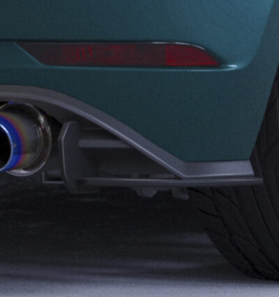Diffuseur / Ajout de parechoc arrière pour VW Golf 7 (Typ AU) R (facelift) (2017-2019) - Fabriqué en ABS 10mm (à peindre ou polir)