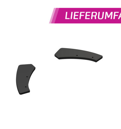 Diffuseur / Ajout de parechoc arrière pour VW Polo 6 2G (Typ AW) R-Line (facelift) (depuis 2021) - Fabriqué en ABS 10mm (à peindre ou polir)