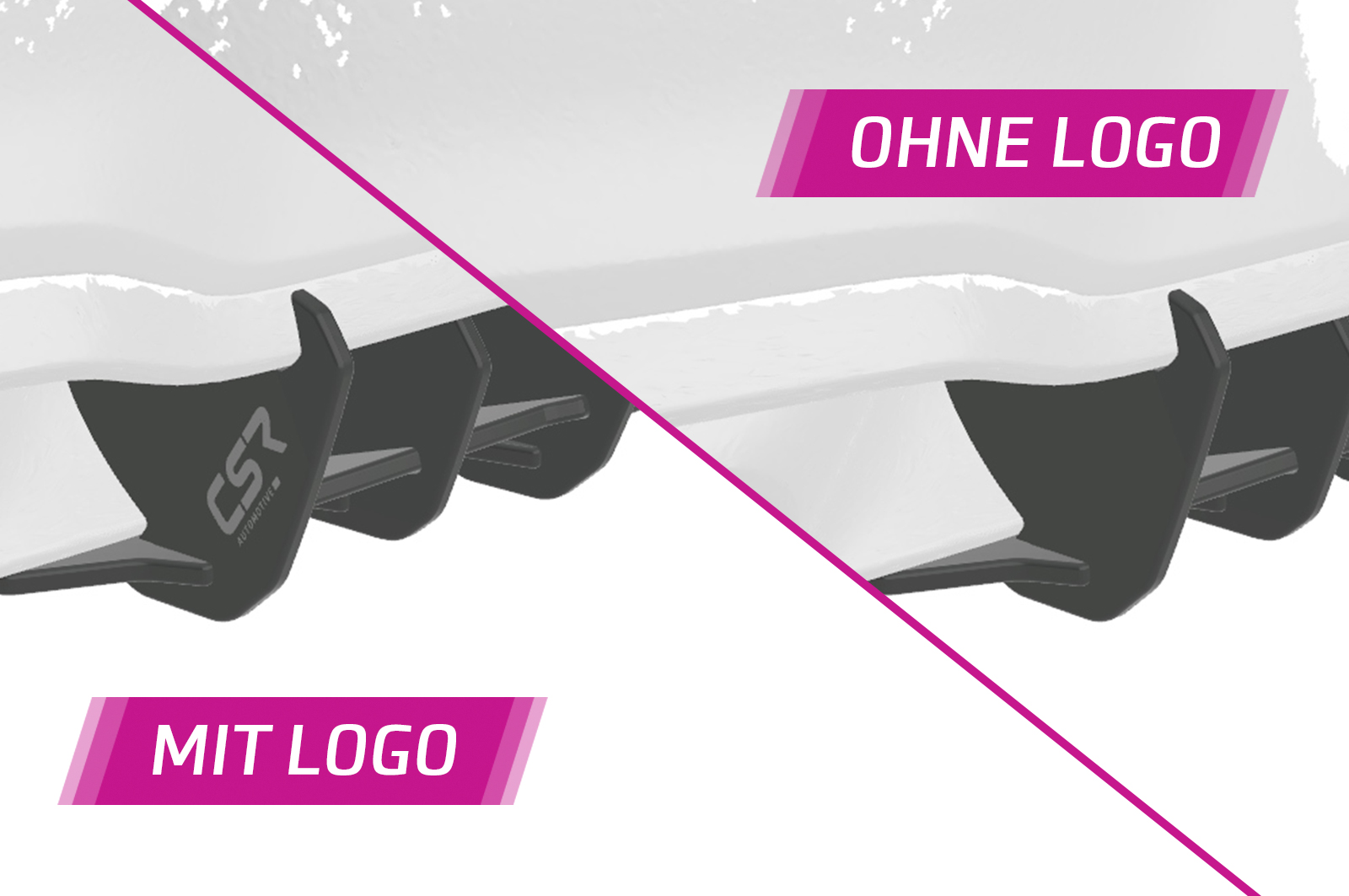 Diffuseur / Ajout de parechoc arrière pour Hyundai I30 (PD) Fastback N Performance (facelift) (depuis 2021) - Fabriqué en ABS 10mm (à peindre ou polir)
