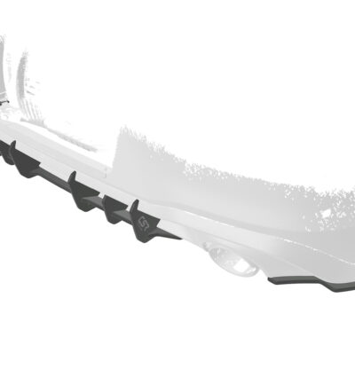 Diffuseur / Ajout de parechoc arrière pour VW Golf 8 (Typ CD) GTI (depuis 2020) - Fabriqué en ABS 10mm (à peindre ou polir)