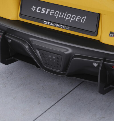 Diffuseur / Ajout de parechoc arrière pour Toyota GR Supra (A90) toutes carrosseries (depuis 2019) - Fabriqué en ABS 10mm (à peindre ou polir)