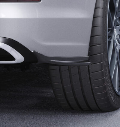 Diffuseur / Ajout de parechoc arrière pour VW Golf 8 (Typ CD) break finition de base / Style / Life / Active (depuis 2020) - Fabriqué en ABS (6 finitions au choix)