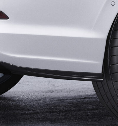 Diffuseur / Ajout de parechoc arrière pour VW Golf 8 (Typ CD) break finition de base / Style / Life / Active (depuis 2020) - Fabriqué en ABS (6 finitions au choix)