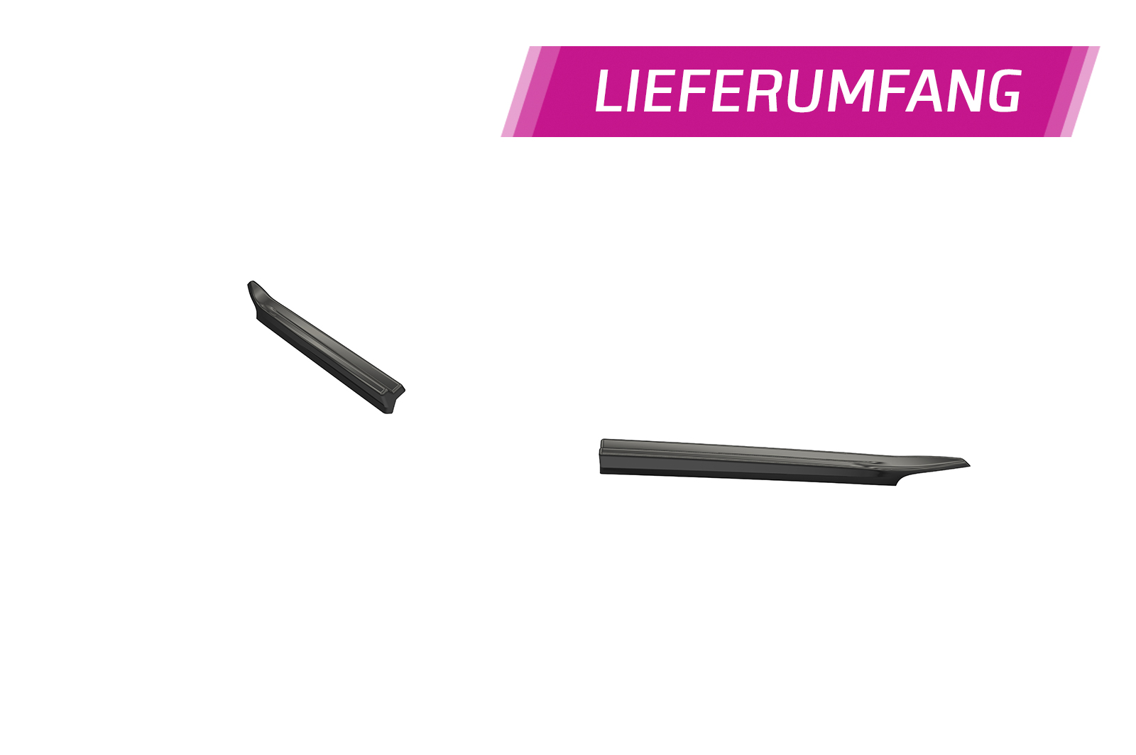 Diffuseur / Ajout de parechoc arrière pour VW Golf 8 (Typ CD) break finition de base / Style / Life / Active (depuis 2020) - Fabriqué en ABS (6 finitions au choix)