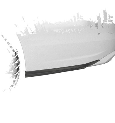 Diffuseur / Ajout de parechoc arrière pour VW Golf 8 (Typ CD) break finition de base / Style / Life / Active (depuis 2020) - Fabriqué en ABS (6 finitions au choix)